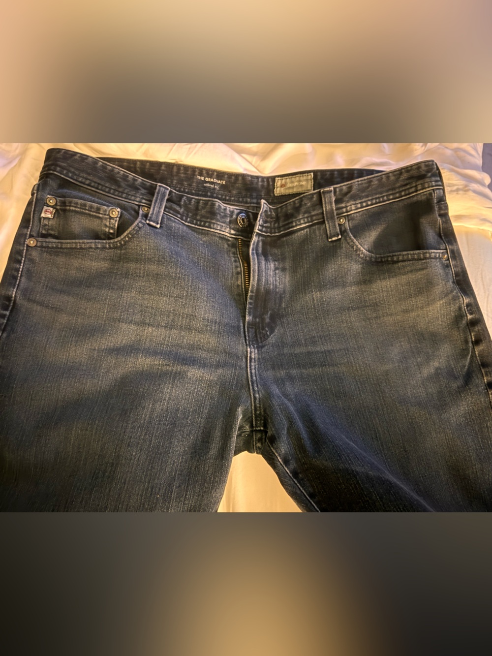 Men’s AG Jeans - Adriana Goldschmidt “The Graduate” Dark Wash SZ 36x28 - Picture 11 of 12